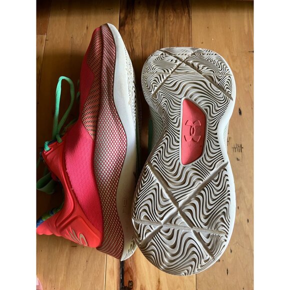 Under Armour Curry HOVR Splash 2 Sour Patch Shoes 3025637-600 Mens Size 11.5 - Picture 10 of 12